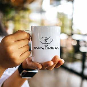 Pickleball ruft Tasse