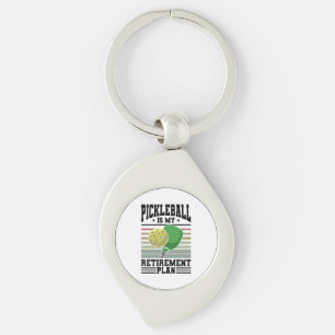 Pickleball - Ruhestand bei Pickleball Schlüsselanhänger