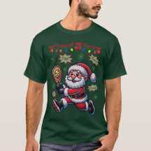 Pickleball Santa Claus Weihnachten