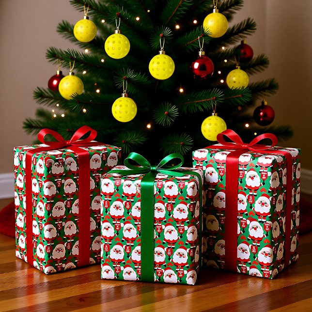 Pickleball Santa  Seidenpapier (Pickleball Santa Tissue Paper)