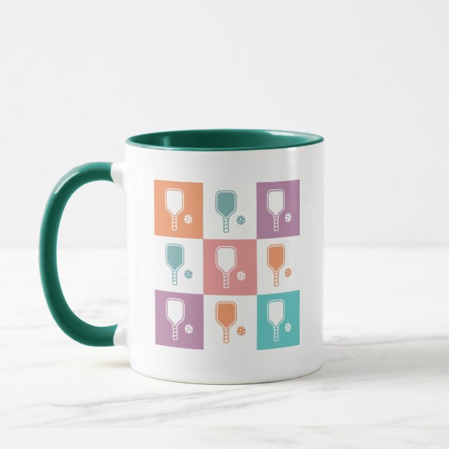 Pickleball-Schläger-Gitter Tasse (Links)