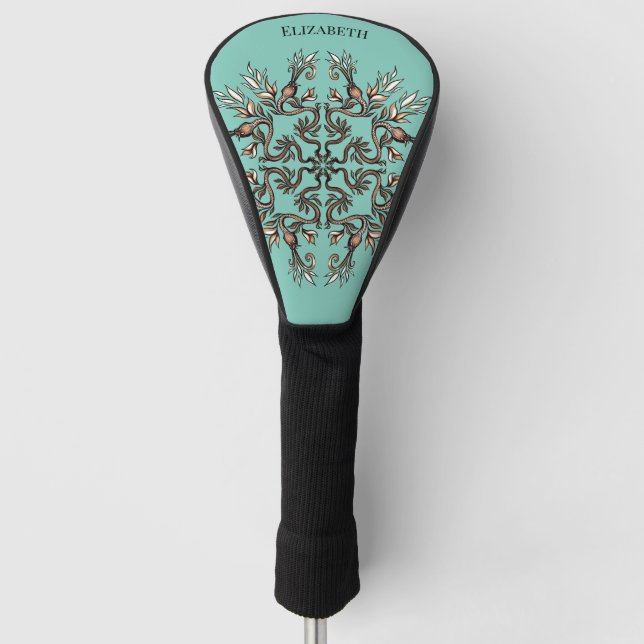 Pickleball-Schläger Golf Headcover (Vorderseite)