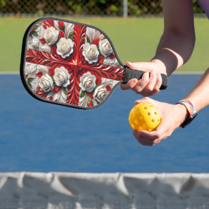 Pickleball-Schläger mit den Farben Englands Pickleball Schläger