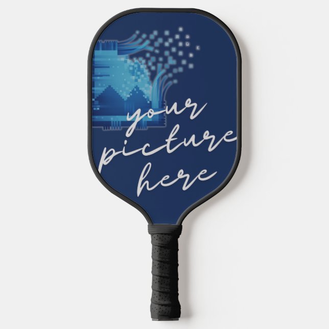 Pickleball-Schläger   Pickleball Schläger (Vorderseite)