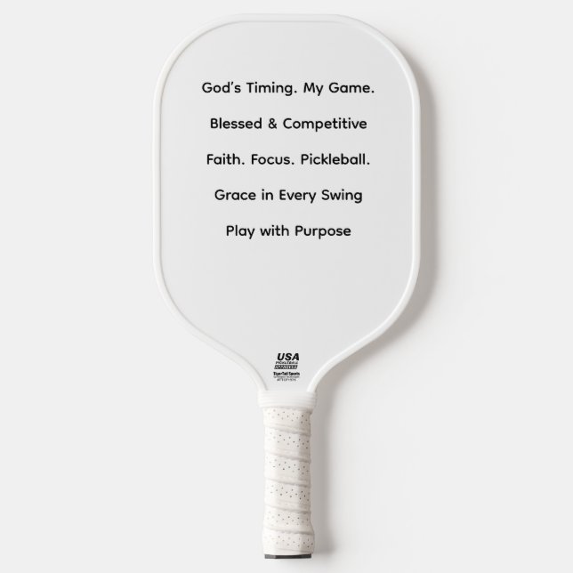 Pickleball-Schläger Pickleball Schläger (Vorderseite)