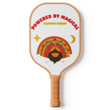 Pickleball-Schläger – Regenbogen Thanksgiving 2025