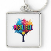 Pickleball-Schlüsselanhänger