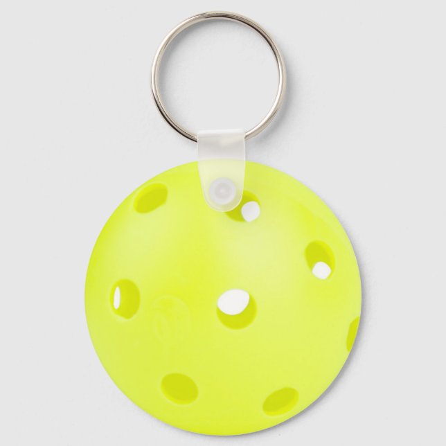 Pickleball-Schlüsselanhänger Schlüsselanhänger (Vorderseite)