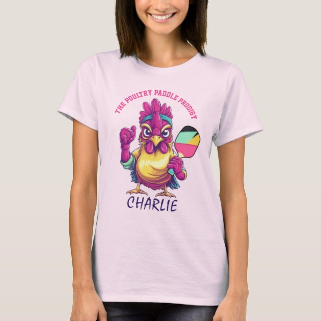 Pickleball Schnabelbrecher T-Shirt (Vorderseite)