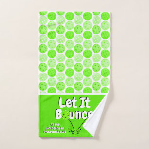 Pickleball Sert Laisser Bounce Green Personnalisé