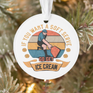 Pickleball Si vous voulez Soft Serve aller obtenir