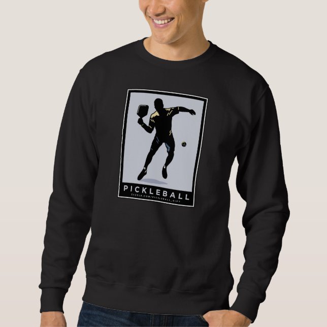 PICKLEBALL SILHOUETTE CLASSIC SWEATSHIRT (Vorderseite)