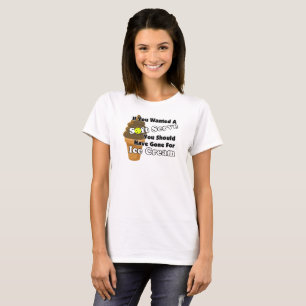 Pickleball Soft Serve, gehen Sie für Eiscreme stat T-Shirt