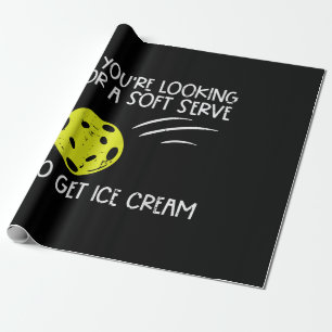 Pickleball Soft Serve Holen Sie sich Eis Pickle Ba Geschenkpapier
