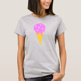 PickleBall Sommereis Creme Cone Frauentank T-Shirt