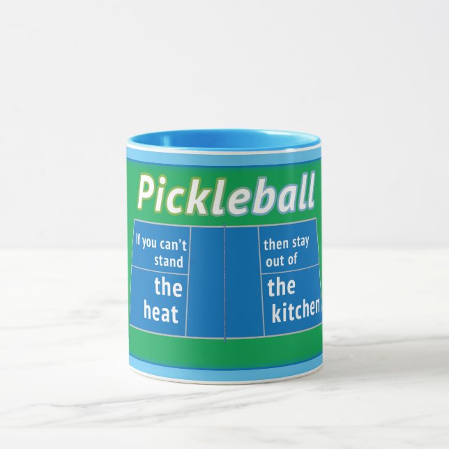Pickleball-Spaß: Bleibe aus der Küche Tasse (Zentrum)