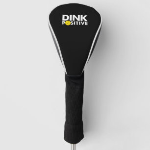 PICKLEBALL SPASS DINK POSITIVE FUNNY PICKLEBALL LO GOLF HEADCOVER