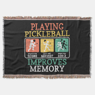 Pickleball-Spielen verbessert das Gedächtnis Decke