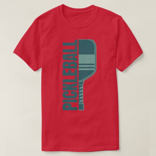 Pickleball-Spieler 2 T-Shirt (Design vorne)