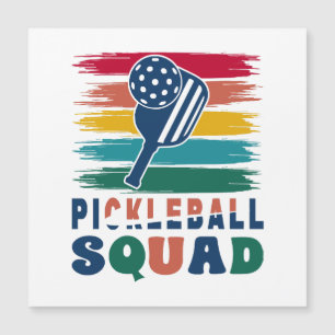 Pickleball Spieler Geschenkidee Magnetkarte