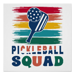Pickleball Spieler Geschenkidee Poster