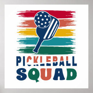 Pickleball Spieler Geschenkidee Poster