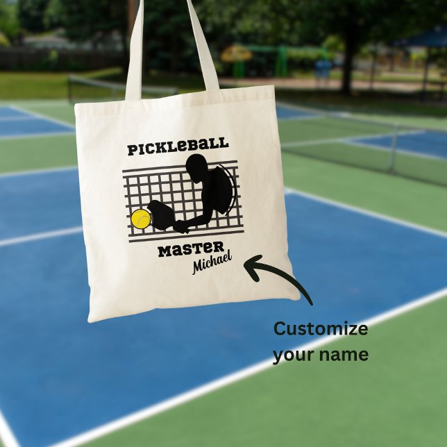 Pickleball-Spieler Meistergewinner individuelle Na Tragetasche (Von Creator hochgeladen)