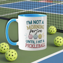 Pickleball-Spieler Morgenmensch
