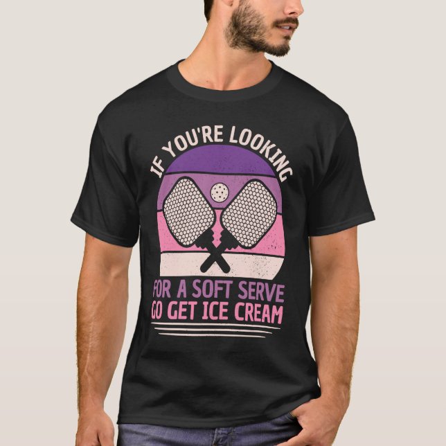 Pickleball Spieler Pickle Ball Pickleball T-Shirt (Vorderseite)