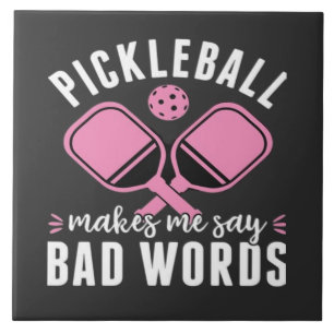 Pickleball-Spieler Pickleball bringt mich dazu, Sc Fliese