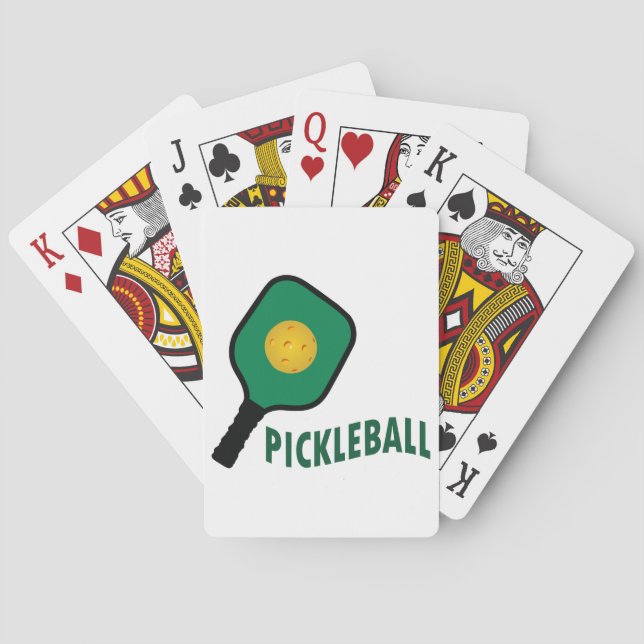 Pickleball Spielkarten (Rückseite)