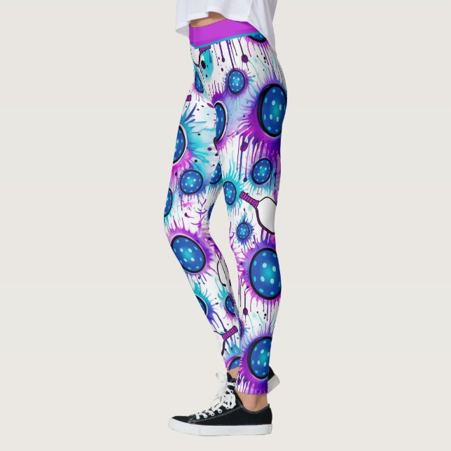 Pickleball Splash Leggings (Links)
