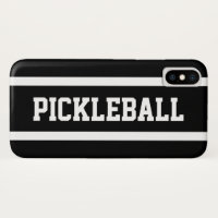 PICKLEBALL Sportaktivitäten Schwarz-weiße Streifen