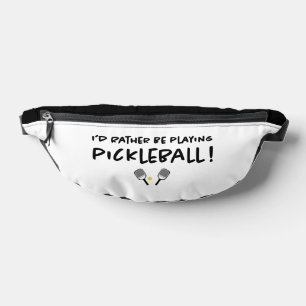 Pickleball Sports Citation Mignonne Ceinture Noire