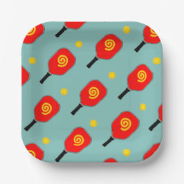 Pickleball Sports Party Pappteller
