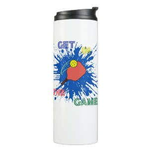 Pickleball Sportspielerin Geschenk Thermal Tumbler Thermosbecher