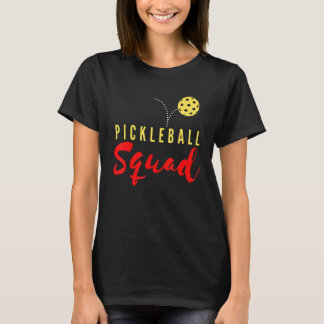 Pickleball Squad Paddleball Crew Lover Team Softba T-Shirt