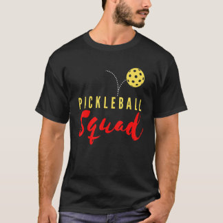 Pickleball Squad Paddleball Crew Lover Team Softba T-Shirt