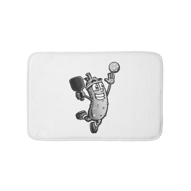 Pickleball Star Badematte (Vorderseite)