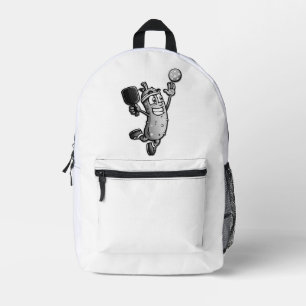 Pickleball Star Bedruckter Rucksack