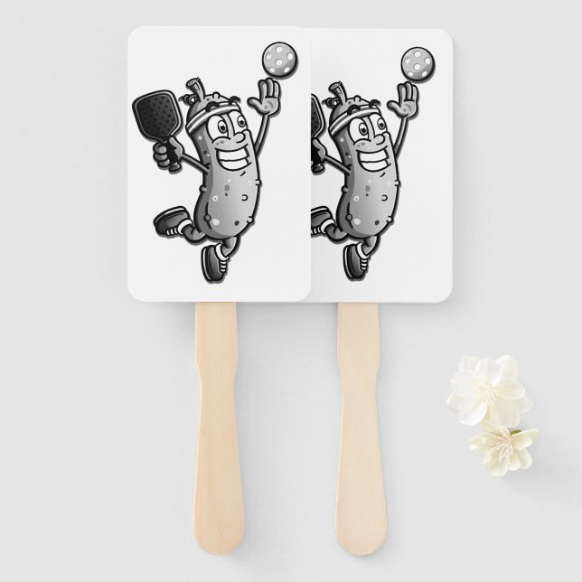 Pickleball Star Fächer (Vorne und Hinten)