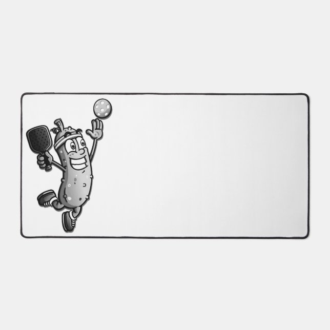 Pickleball Star Schreibtischunterlage (Vorderseite)