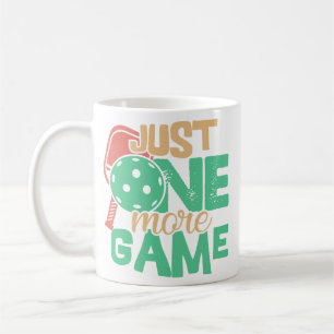 Pickleball-Sucht: Nur noch ein Spielekichel Kaffeetasse