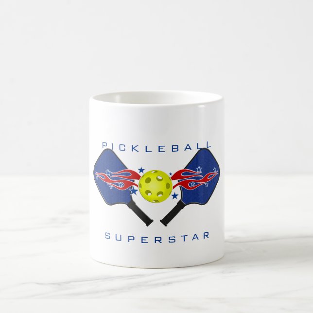Pickleball Superstar-Kaffee-Tasse Kaffeetasse (Mittel)