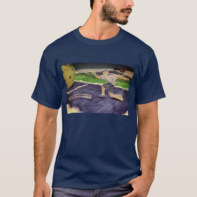 Pickleball-T - Shirt (Vorderseite)