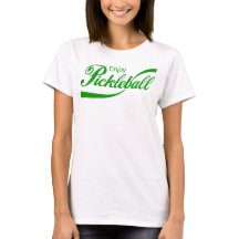 Pickleball-T - Shirt für Frauen: Pickleball genieß