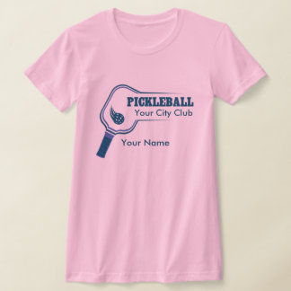 Pickleball-T - Shirt für individuell anpassbare Pi