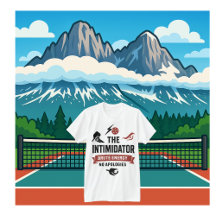 Pickleball-T-Shirt mit Intimidator