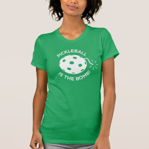 Pickleball T - Shirt: "Pickleball ist die Bombe! " T-Shirt