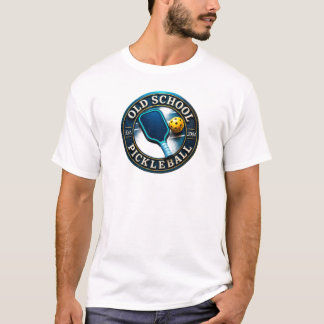 Pickleball T-Shirts Old School Pickleball Marke